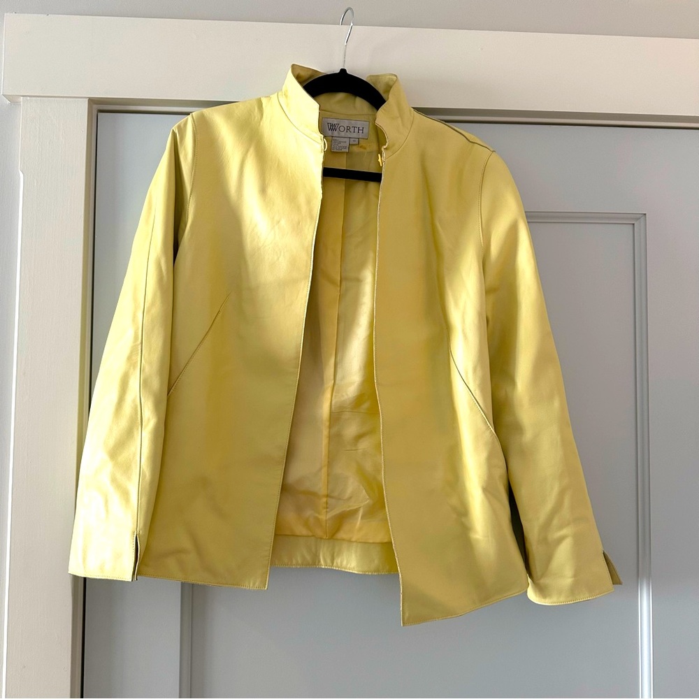 Vintage Worth Leather Jacket